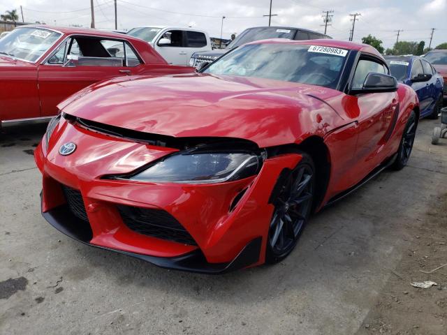 WZ1DB0G03PW057917 - 2023 TOYOTA SUPRA BASE RED photo 1