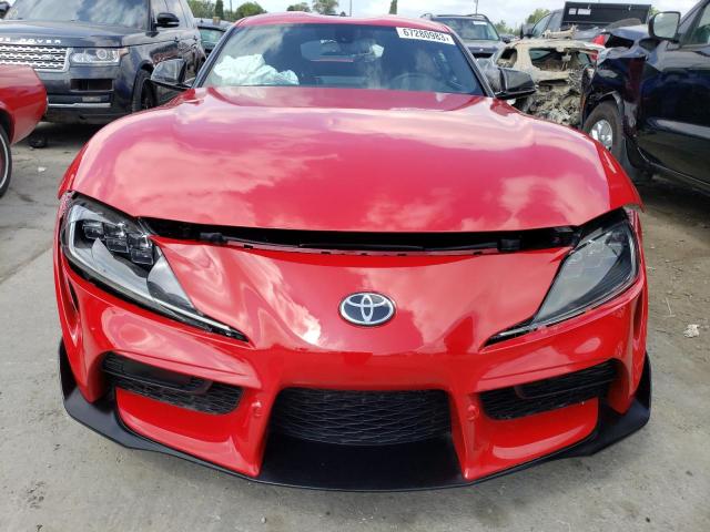 WZ1DB0G03PW057917 - 2023 TOYOTA SUPRA BASE RED photo 5