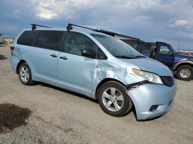 5TDZK3DC2GS742205 - 2016 TOYOTA SIENNA BLUE photo 4