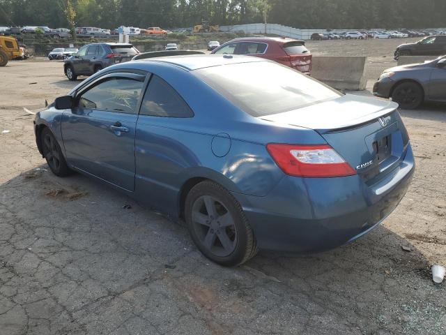 2HGFG12968H565577 - 2008 HONDA CIVIC EXL BLUE photo 2