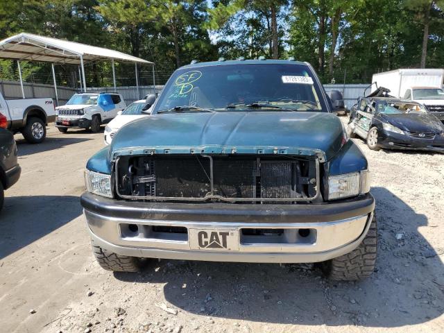 1B7KC2364WJ210633 - 1998 DODGE RAM 2500 GREEN photo 5