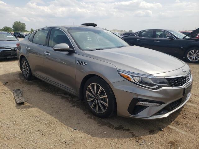 5XXGU4L10KG302694 - 2019 KIA OPTIMA EX SILVER photo 4