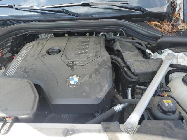 5UX43DP04N9J60101 - 2022 BMW X3 SDRIVE30I WHITE photo 12