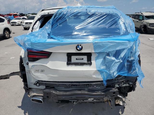 5UX43DP04N9J60101 - 2022 BMW X3 SDRIVE30I WHITE photo 6