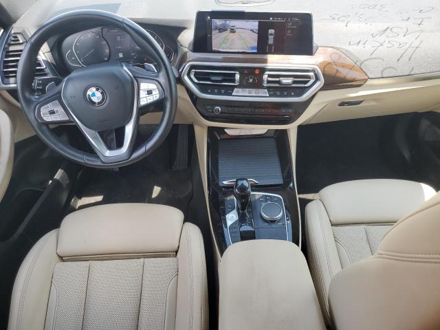 5UX43DP04N9J60101 - 2022 BMW X3 SDRIVE30I WHITE photo 8