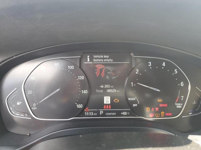 5UX43DP04N9J60101 - 2022 BMW X3 SDRIVE30I WHITE photo 9