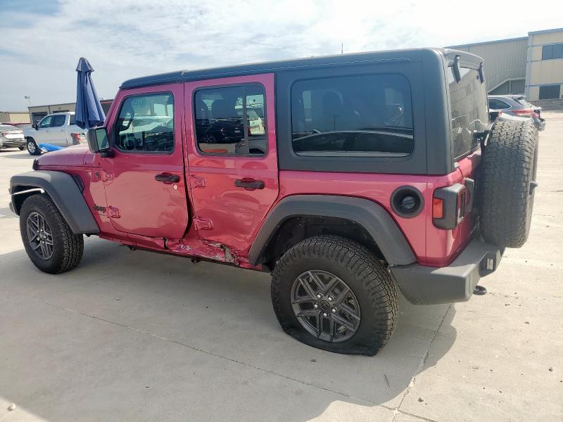 1C4PJXDN7RW360306 - 2024 JEEP WRANGLER SPORT PINK photo 2