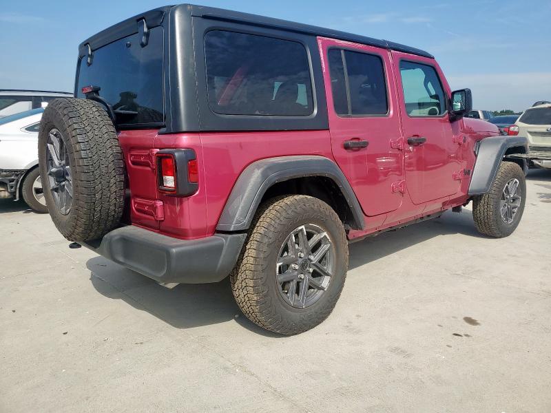 1C4PJXDN7RW360306 - 2024 JEEP WRANGLER SPORT PINK photo 3