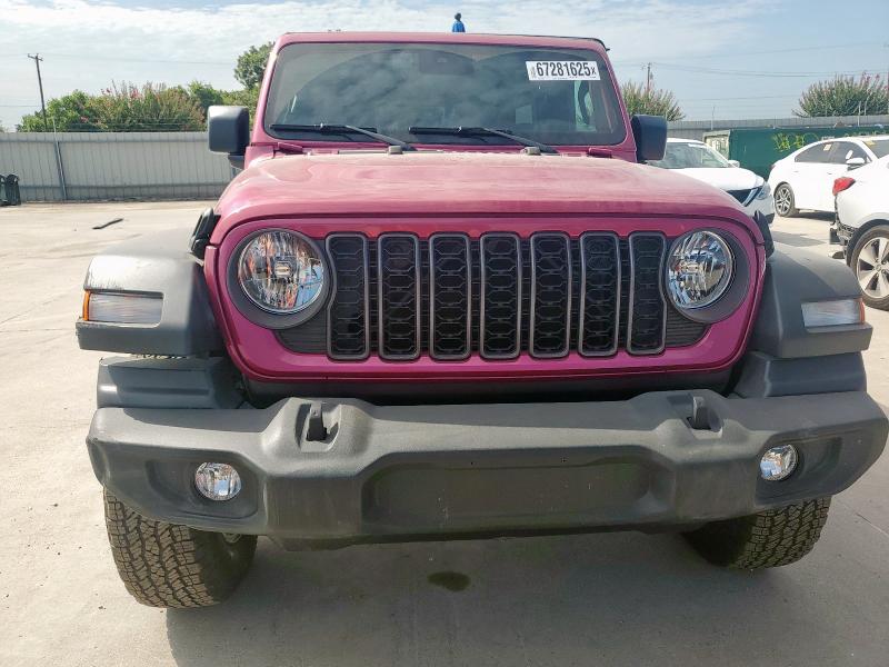1C4PJXDN7RW360306 - 2024 JEEP WRANGLER SPORT PINK photo 5