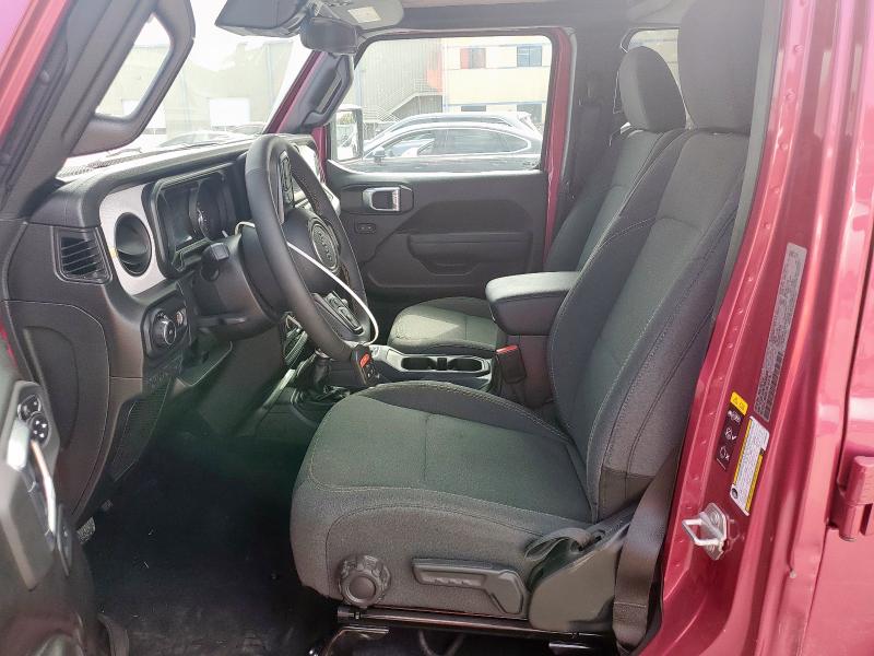 1C4PJXDN7RW360306 - 2024 JEEP WRANGLER SPORT PINK photo 7