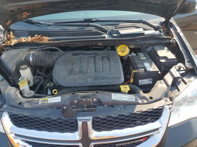 2C4RDGCG3KR753088 - 2019 DODGE GRAND CARAVAN SXT BLACK photo 12