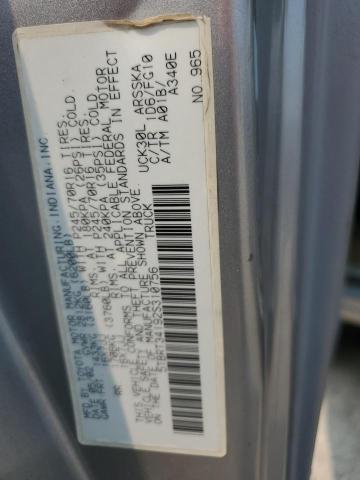 5TBRT34192S310756 - 2002 TOYOTA TUNDRA ACCESS CAB ნაცრისფერი ფოტო 13