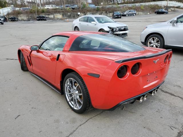 1G1YY26UX75134747 - 2007 CHEVROLET CORVETTE RED photo 2