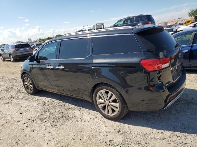 KNDME5C1XG6130881 - 2016 KIA SEDONA SXL BLACK photo 2