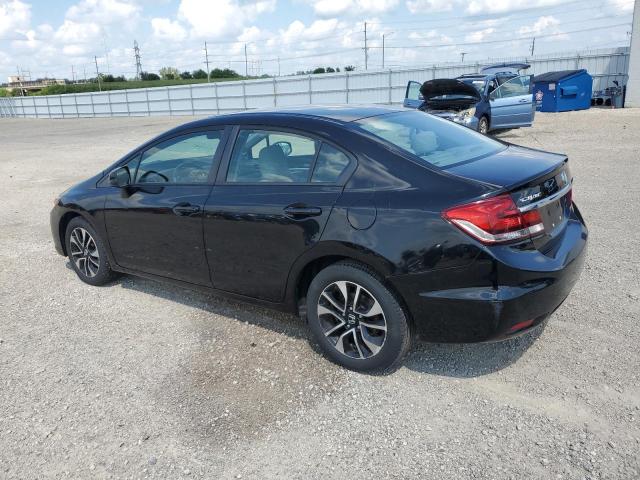 19XFB2F89DE038465 - 2013 HONDA CIVIC EX Czarny zdjęcie 2
