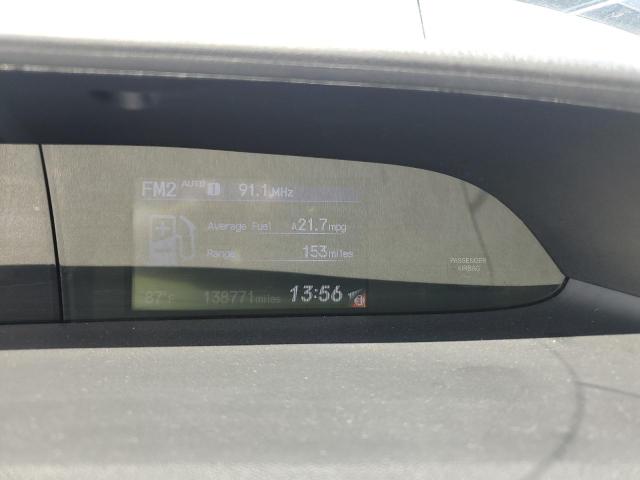 19XFB2F89DE038465 - 2013 HONDA CIVIC EX Czarny zdjęcie 9