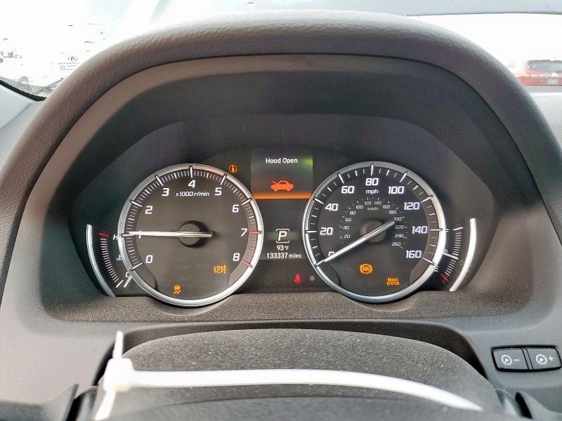 19UUB2F51GA009449 - 2016 ACURA TLX TECH GRAY photo 9