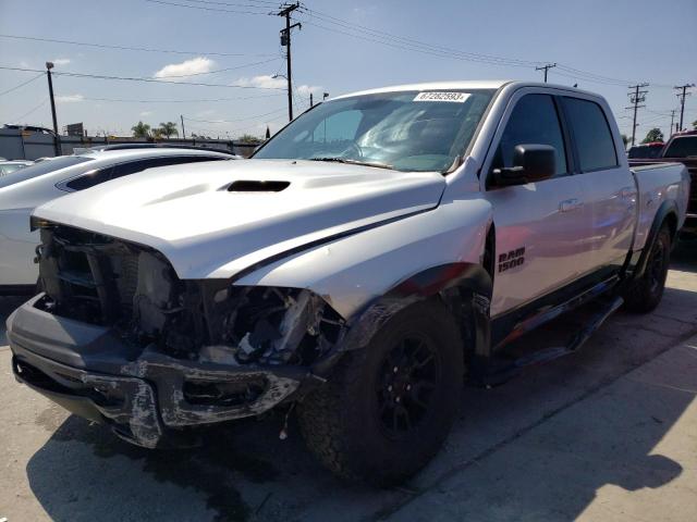 1C6RR7YTXJS153146 - 2018 RAM 1500 REBEL SILVER photo 1