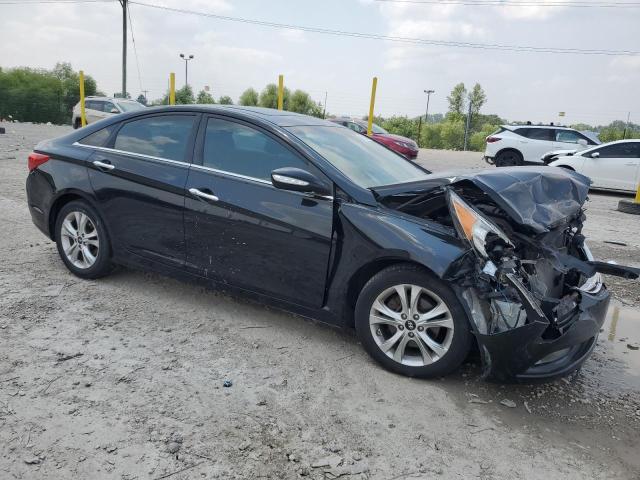5NPEC4AC7DH710633 - 2013 HYUNDAI SONATA SE BLACK photo 4
