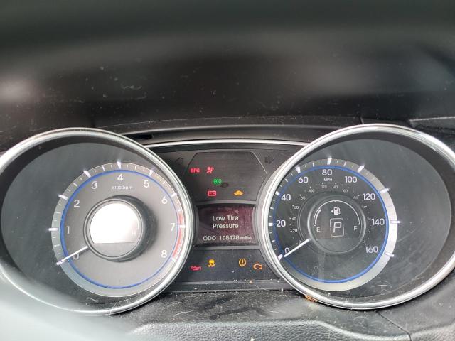 5NPEC4AC7DH710633 - 2013 HYUNDAI SONATA SE BLACK photo 9