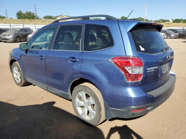 JF2SJAHC1FH593812 - 2015 SUBARU FORESTER 2.5I LIMITED BLUE photo 2