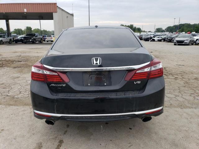 1HGCR3F81HA000811 - 2017 HONDA ACCORD EXL BLACK photo 6