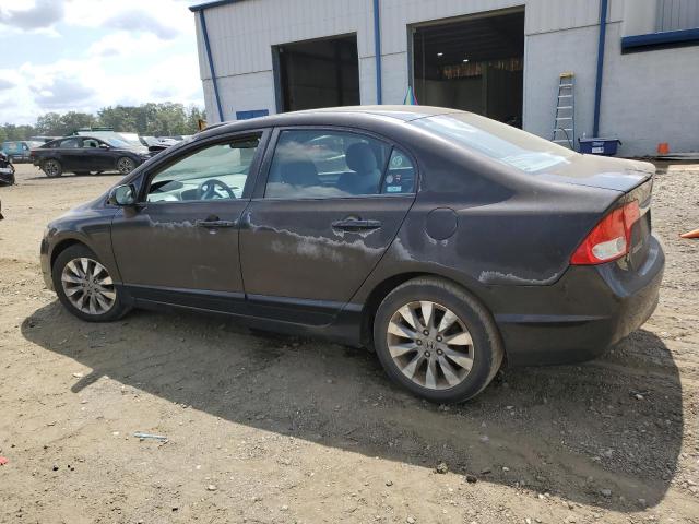 2HGFA16829H532404 - 2009 HONDA CIVIC EX BLACK photo 2