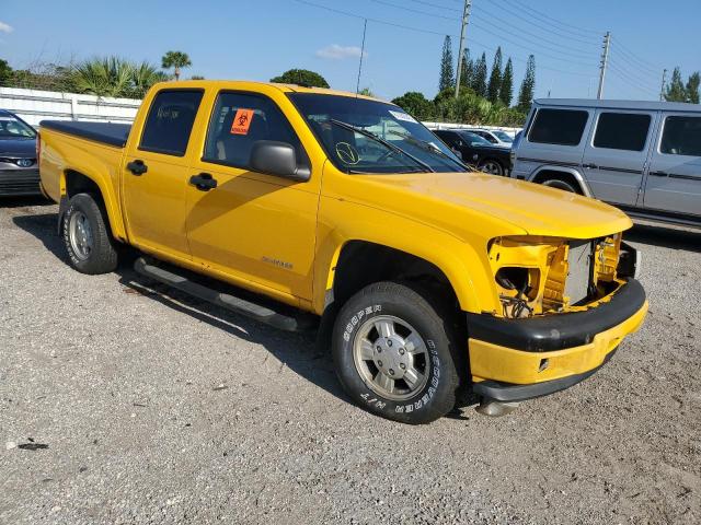 1GCDT138X58239273 - 2005 CHEVROLET COLORADO YELLOW photo 4