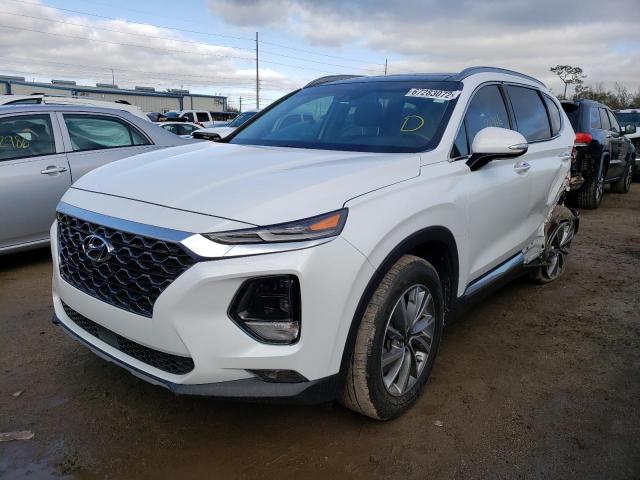 5NMS33AD0LH210136 - 2020 HYUNDAI SANTA FE SEL Սպիտակ լուսանկար 1