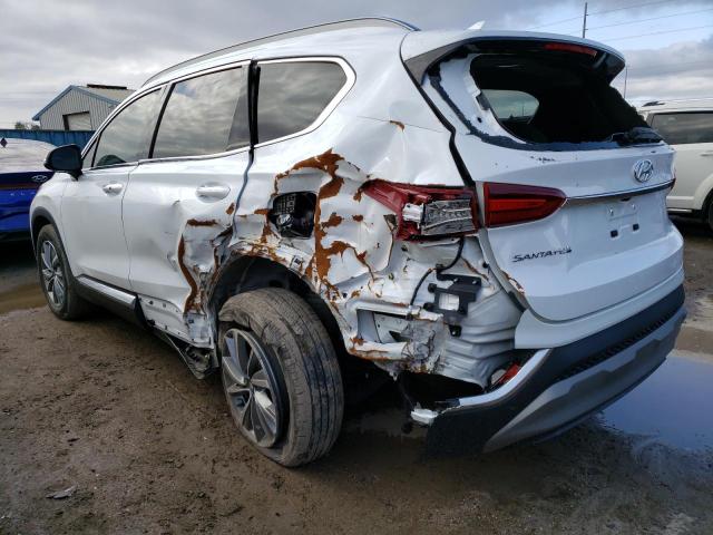 5NMS33AD0LH210136 - 2020 HYUNDAI SANTA FE SEL Սպիտակ լուսանկար 2