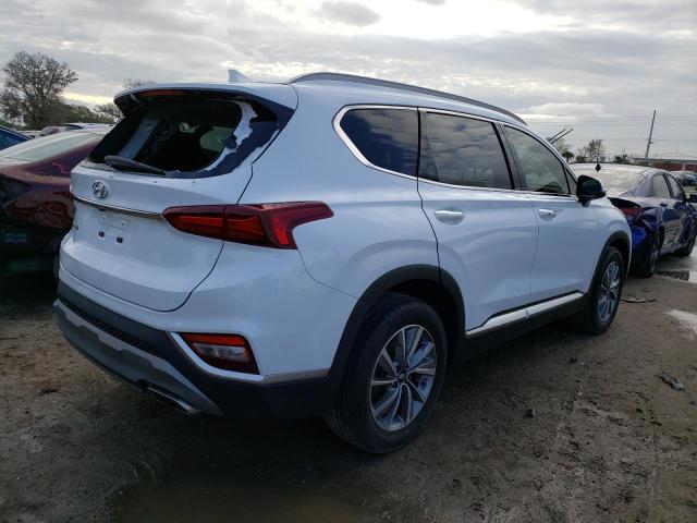 5NMS33AD0LH210136 - 2020 HYUNDAI SANTA FE SEL Սպիտակ լուսանկար 3
