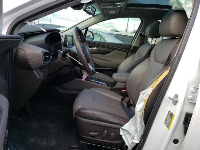 5NMS33AD0LH210136 - 2020 HYUNDAI SANTA FE SEL Սպիտակ լուսանկար 7