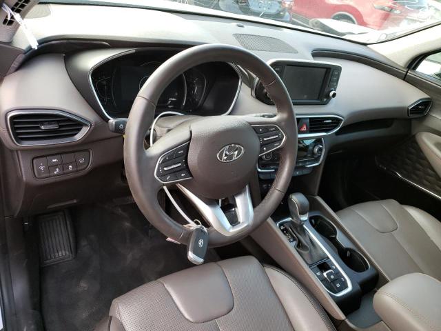 5NMS33AD0LH210136 - 2020 HYUNDAI SANTA FE SEL Սպիտակ լուսանկար 8