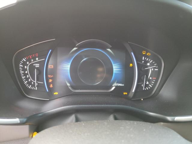 5NMS33AD0LH210136 - 2020 HYUNDAI SANTA FE SEL Սպիտակ լուսանկար 9