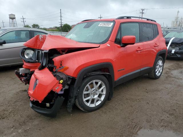 ZACNJABB1LPL31091 - 2020 JEEP RENEGADE LATITUDE RED photo 1