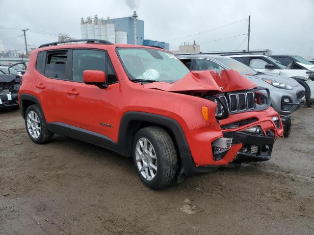 ZACNJABB1LPL31091 - 2020 JEEP RENEGADE LATITUDE RED photo 4