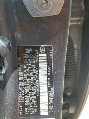 4T1BK36B58U254977 - 2008 TOYOTA AVALON XL CHARCOAL photo 12