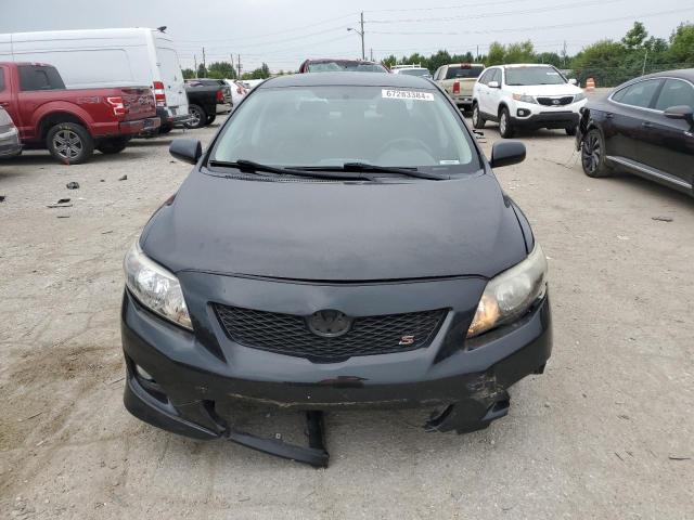 1NXBU4EE3AZ355470 - 2010 TOYOTA COROLLA BASE BLACK photo 5