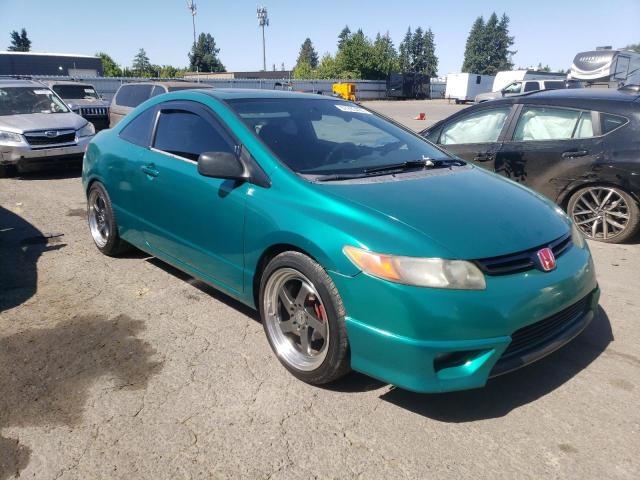 2HGFG12876H523942 - 2006 HONDA CIVIC EX 绿色 照片 4