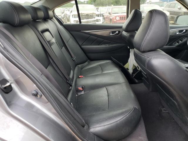 JN1BV7AR8EM681219 - 2014 INFINITI Q50 BASE GRAY photo 10