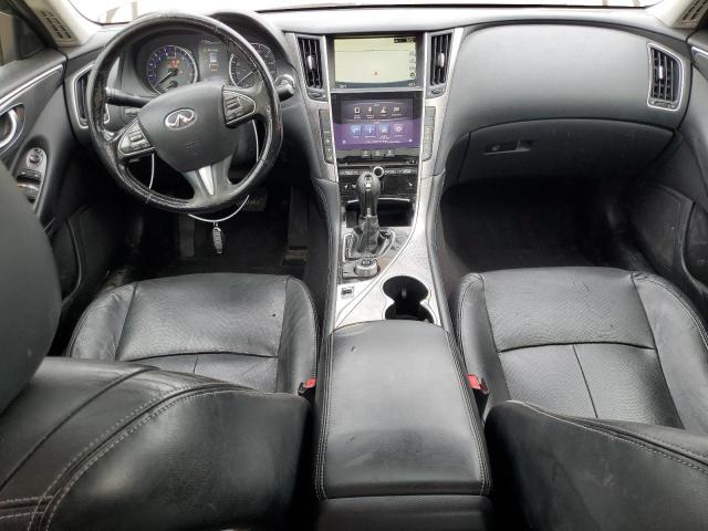 JN1BV7AR8EM681219 - 2014 INFINITI Q50 BASE GRAY photo 8