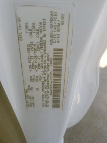 4TASN92N1WZ122535 - 1998 TOYOTA TACOMA XTRACAB PRERUNNER თეთრი ფოტო 12