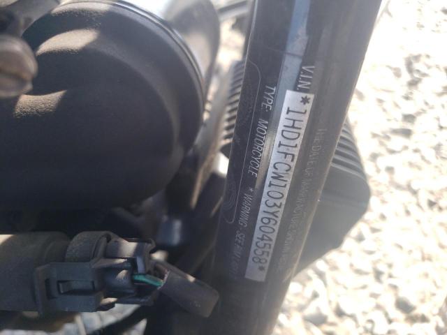 1HD1FCW103Y604558 - 2003 HARLEY-DAVIDSON FLHTCUI 蓝色 照片 10