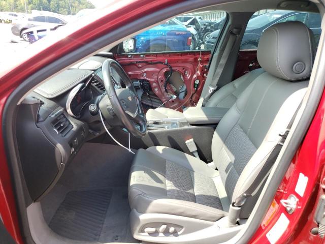 2G1125S35E9179239 - 2014 CHEVROLET IMPALA LT RED photo 7