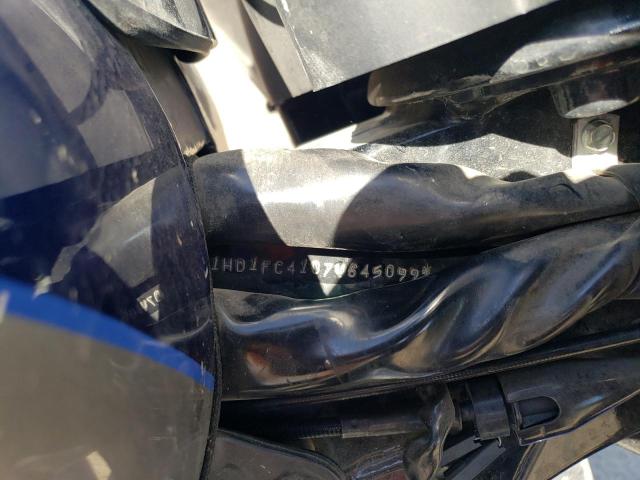 1HD1FC4107Y645099 - 2007 HARLEY-DAVIDSON FLHTCUI 蓝色 照片 10