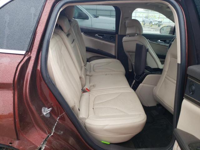 2LMTJ8LR7GBL61110 - 2016 LINCOLN MKX RESERVE 勃艮第红 照片 10