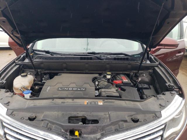 2LMTJ8LR7GBL61110 - 2016 LINCOLN MKX RESERVE 勃艮第红 照片 11