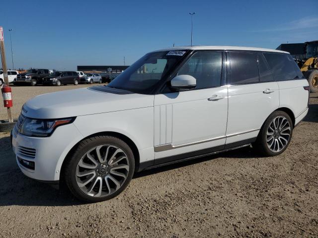 SALGV2TF6EA167596 - 2014 LAND ROVER RANGE ROVE AUTOBIOGRAPHY WHITE photo 1
