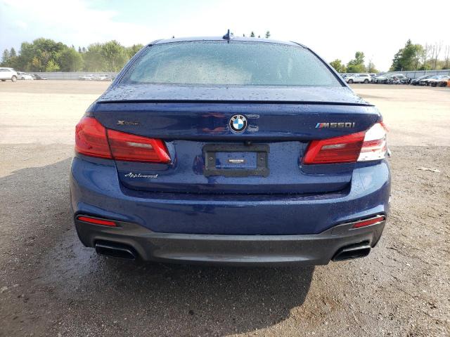 WBAJB9C51JB287037 - 2018 BMW M550XI BLUE photo 6