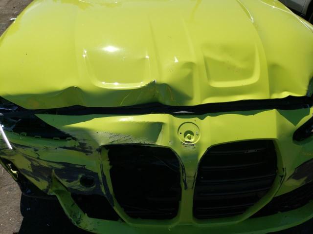 WBS43AY05PFP22289 - 2023 BMW M3 COMPETITION მწვანე ფოტო 11